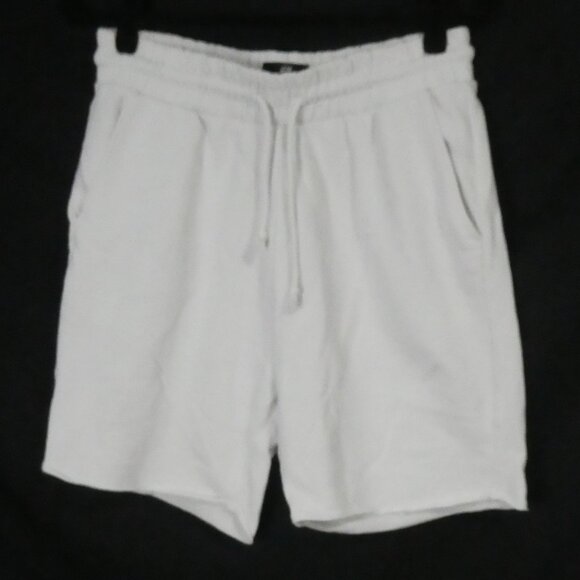 H&M - Regular Fit | medium | White Sweat Shorts - Picture 1 of 14